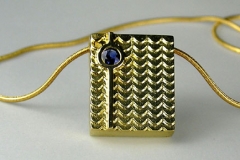 Colgante Escamas Oro