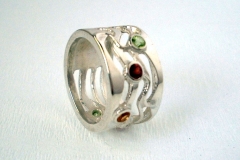 Sortija Medusas Plata