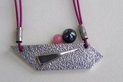 Colgante Cuarzo Rosa